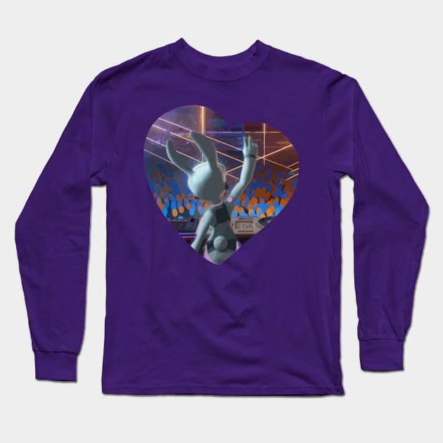 Tech Bunny Love [Rocket League] Long Sleeve T-Shirt by Tad